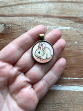 Load image into Gallery viewer, Bunny Necklace - Original Hand Painted Necklace