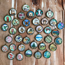 Load image into Gallery viewer, Custom Hand Painted Watercolor Necklace of Your Choice