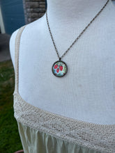 Load image into Gallery viewer, Strawberry Necklace, Original Watercolor Hand Painted Necklace