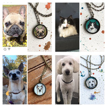 Load image into Gallery viewer, Custom Hand Painted Watercolor Necklace of Your Choice