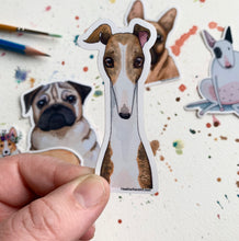 Load image into Gallery viewer, Greyhound Dog Vinyl Stickers, 3 inch, Doggos Sticker, FREE SHIPPING
