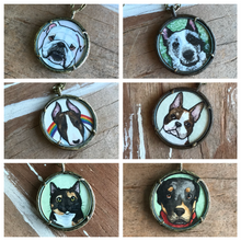 Load image into Gallery viewer, Custom Hand Painted Watercolor Necklace of Your Choice