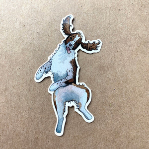 English Springer Spaniel Dog Vinyl Stickers, 3 inch, Doggos Sticker, FREE SHIPPING